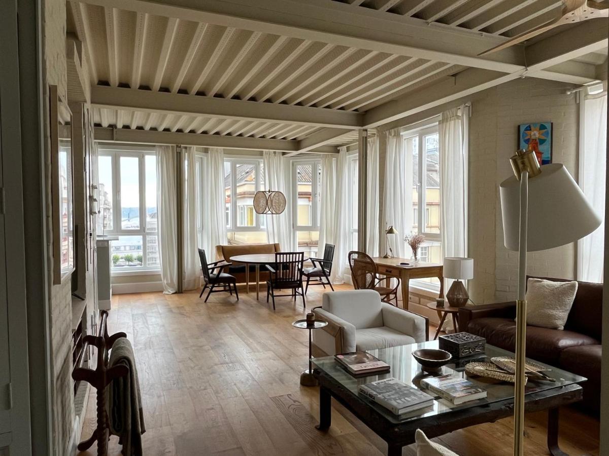 Espectacular Apartamento En El Centro De La Ciudad A Coruna Exterior photo